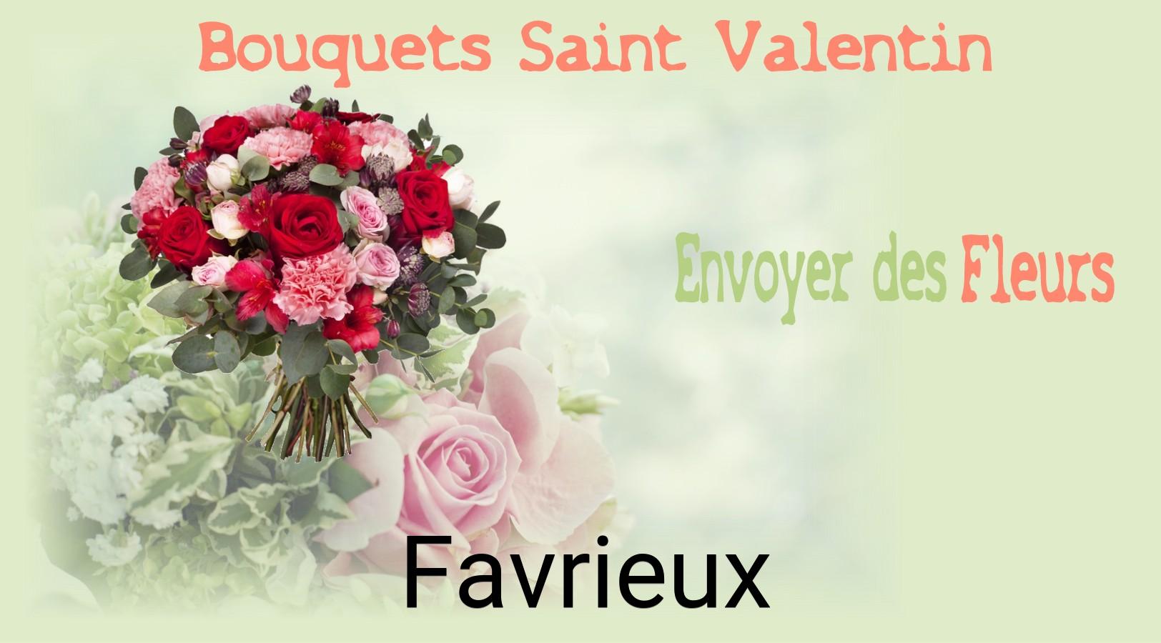 Roses de Saint-Valentin livrées à Favrieux